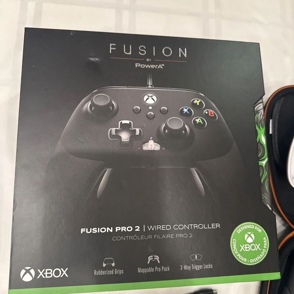 PowerA Fusion Pro 2 Wired Controller 10ft Black for Xbox Series X|S Xbox One PC
